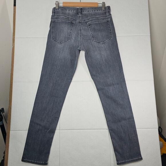 Banana Republic Traveler Dark Vintage Wash Grey Jeans 31x30 Slim Fit 2021 - Picture 5 of 9